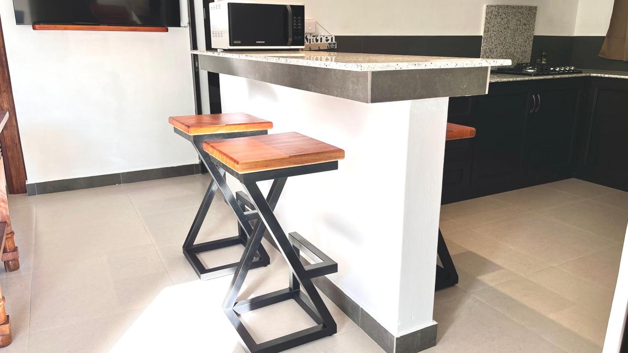 Ebony Apartment & Studio La Gaulette Bagian luar foto